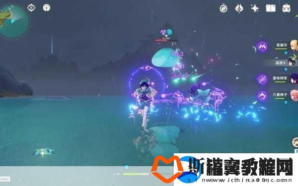 八重神子大战史莱姆游戏