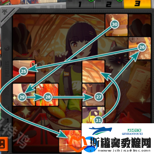 绝区零赠尔丽都第五天拼图怎么完成