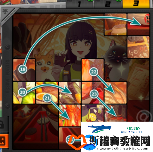 绝区零赠尔丽都第五天拼图怎么完成