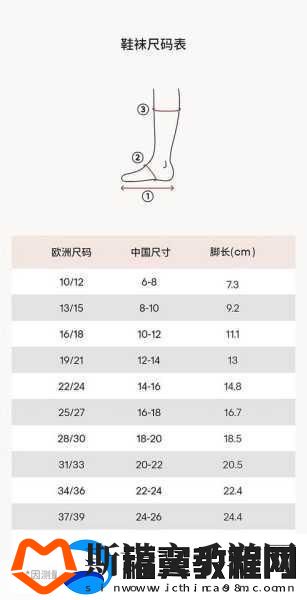 欧洲尺码日本尺码专线