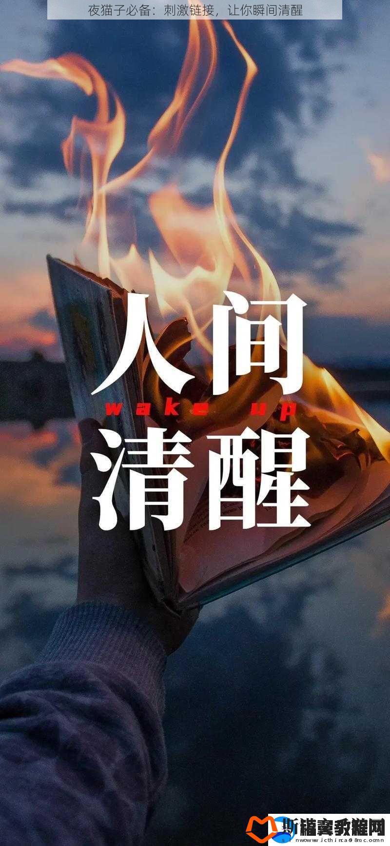 夜猫子必备：刺激链接-让你瞬间清醒