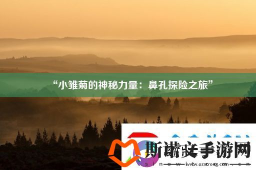 “小雏菊的神秘力量：鼻孔探险之旅”