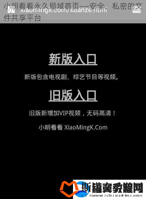 小明看看永久局域首页——安全、私密的文件共享平台