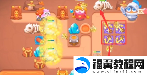 保卫萝卜4饿龙传说第5关怎么过