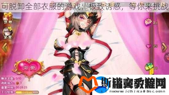 可脱卸全部衣服的游戏
