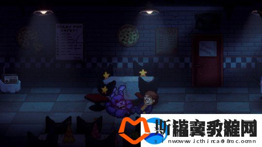 像素风格恐怖游戏玩具熊的午夜后宫走入深渊正式上线Steam平台