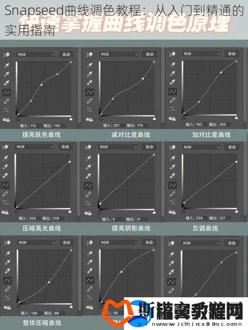 Snapseed曲线调色教程
