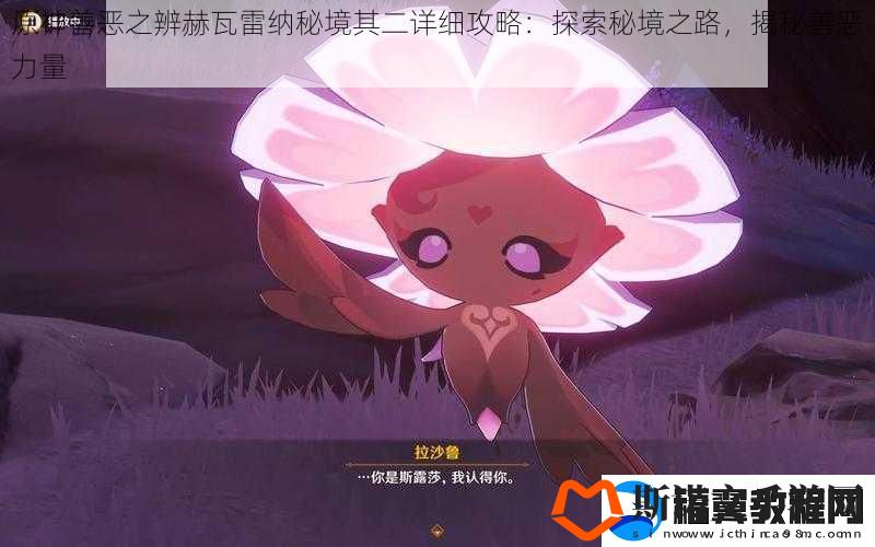 原神善恶之辨赫瓦雷纳秘境其二详细攻略：探索秘境之路-揭秘善恶力量