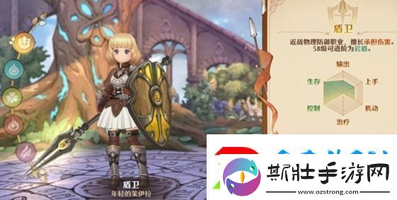 森之国度盾卫职业基本信息及技能一览