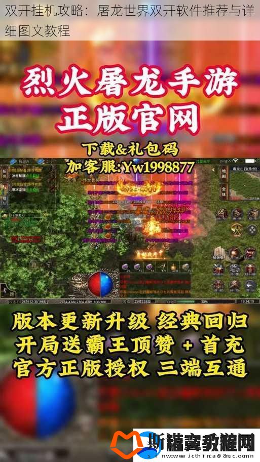 双开挂机攻略：屠龙世界双开软件推荐与详细图文教程