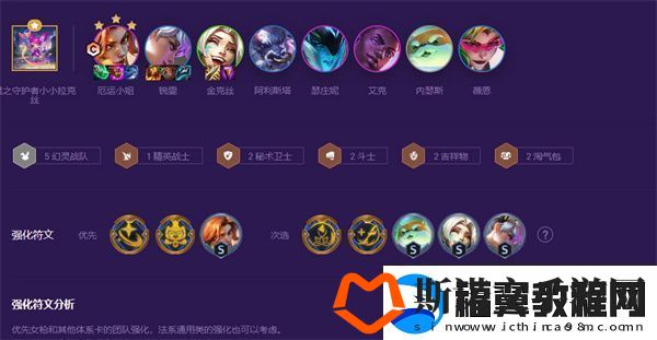 云顶之弈s8幻灵女枪阵容搭配攻略