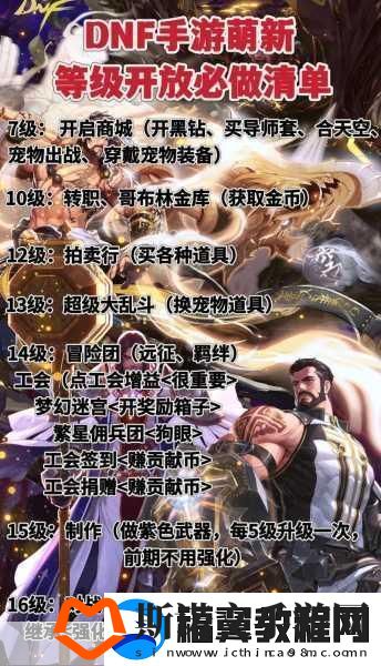 地下城与勇士冒险团升级全攻略