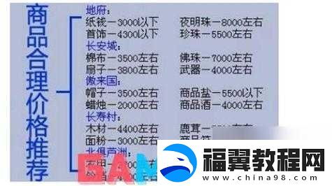 梦幻西游三维版帮派跑商全攻略：玩法技巧深度大汇总