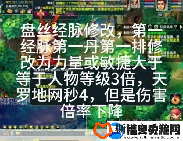 梦幻西游三维版大唐官府经脉选择指南-作用对比与策略解析