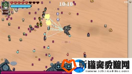 Steam暗黑风格幸存者游戏黑龙魔导士demo重大更新