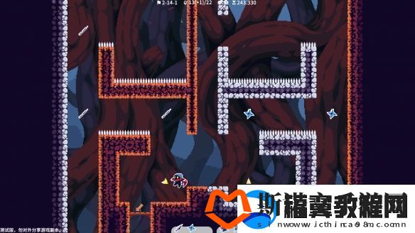 瞬移机制2D精准平台游戏忍者明Demo上线Steam有奖速通活动开启！