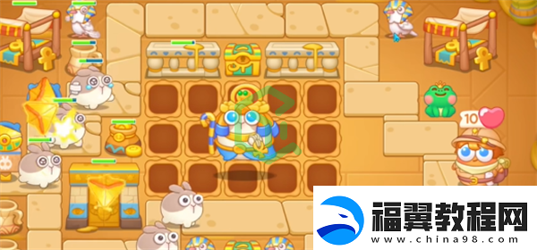 保卫萝卜4法老归来第114关怎么过