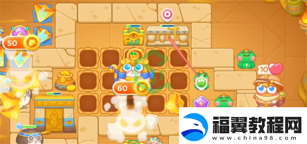 保卫萝卜4法老归来第114关怎么过