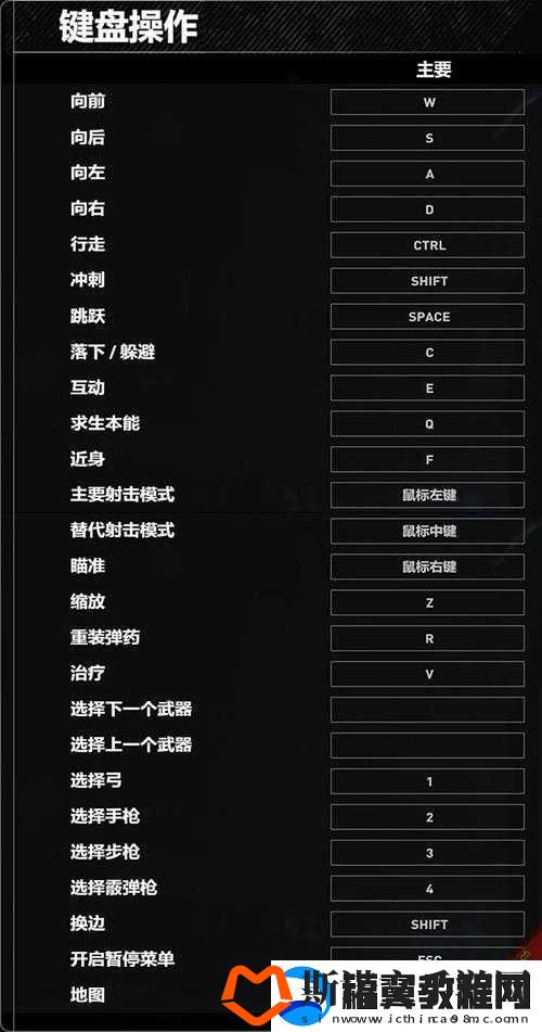 古墓丽影崛起：PC版游戏操作指南详解——各按键功能解析与操作技巧分享