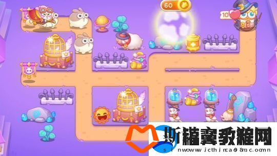 保卫萝卜4阿波与魔法宝藏第61关怎么过