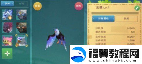 创造与魔法云鹰饲料怎么做